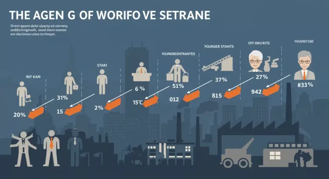 Aging workforce and its impact on U.S. labor supply.