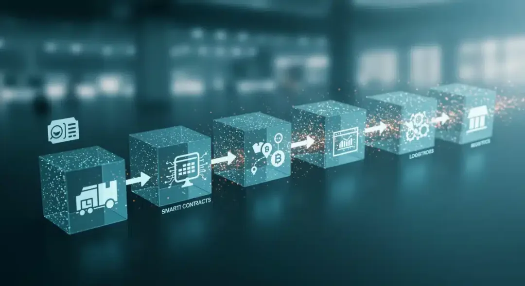 Transparent blockchain supply chain tracking system