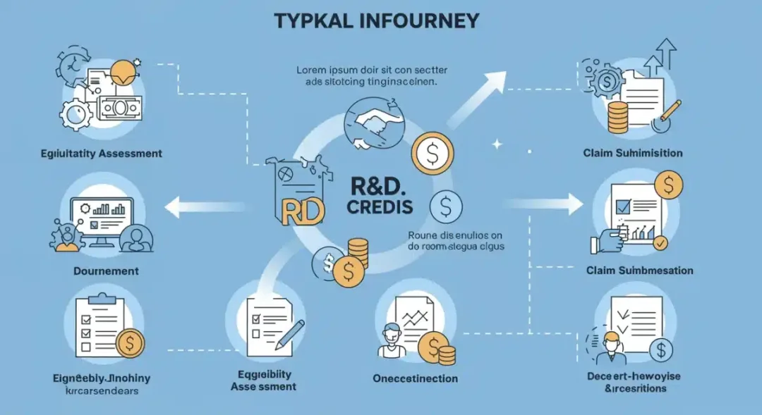 Steps for claiming R&D tax credits for businesses