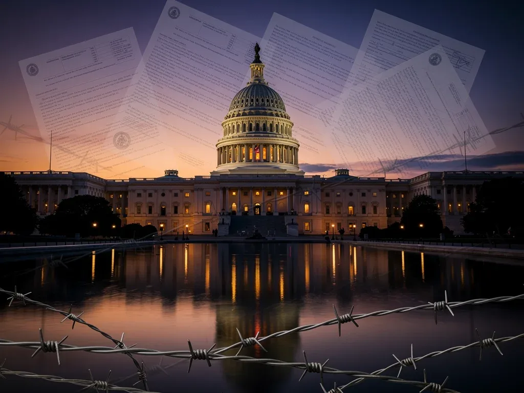 US Capitol Building representing legislative challenges to border security