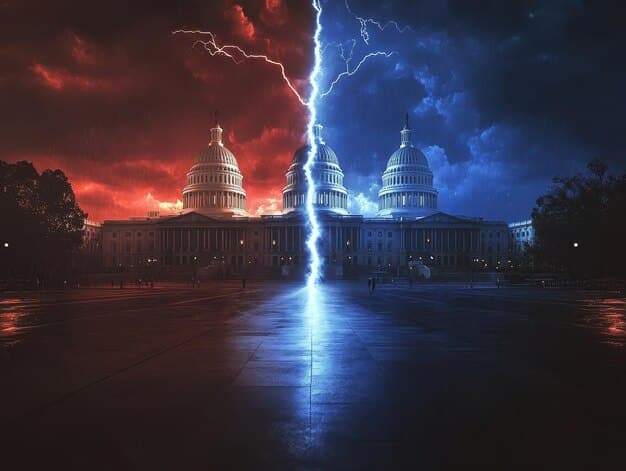 A split image showing the US Capitol Building on one side, representing the legislative power to impose sanctions, and a world map on the other side, highlighting countries currently under US sanctions.