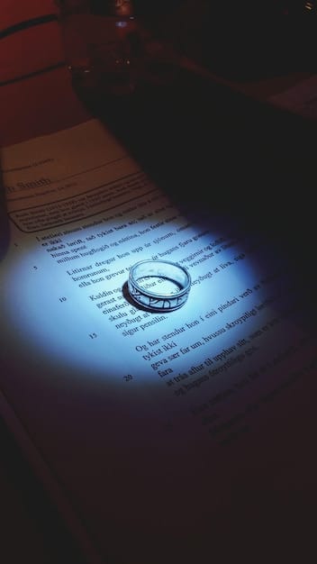 A close-up shot of a digital document with a magnifying glass hovering over it, highlighting the detailed clauses and complexities of data privacy regulations.