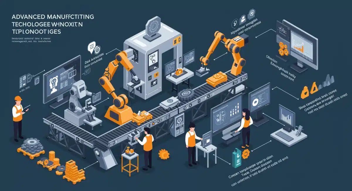 Advanced manufacturing technologies in US factories