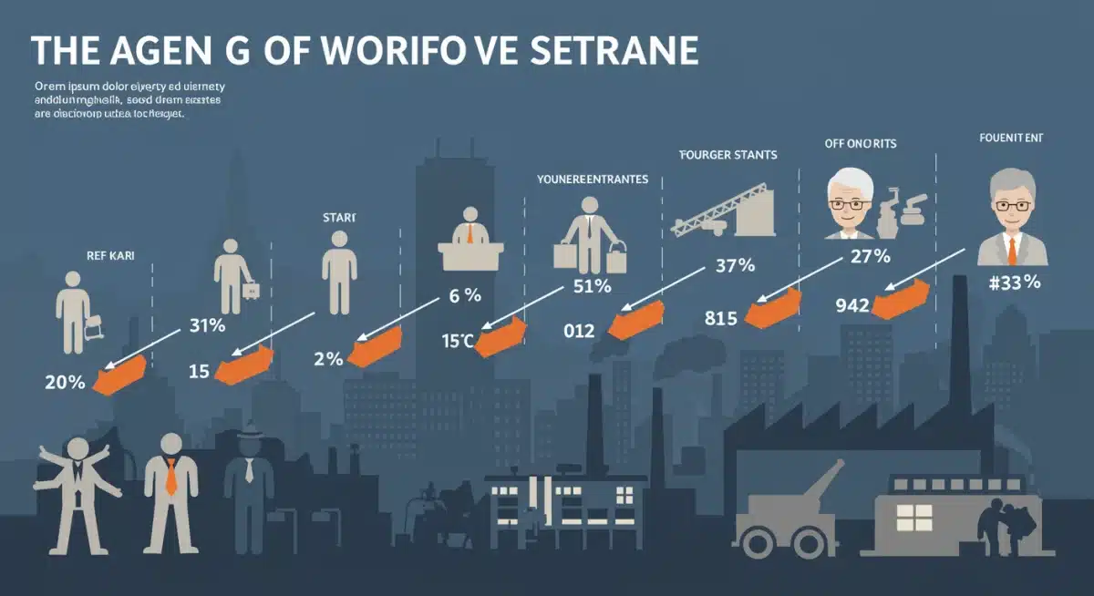Aging workforce and its impact on U.S. labor supply.