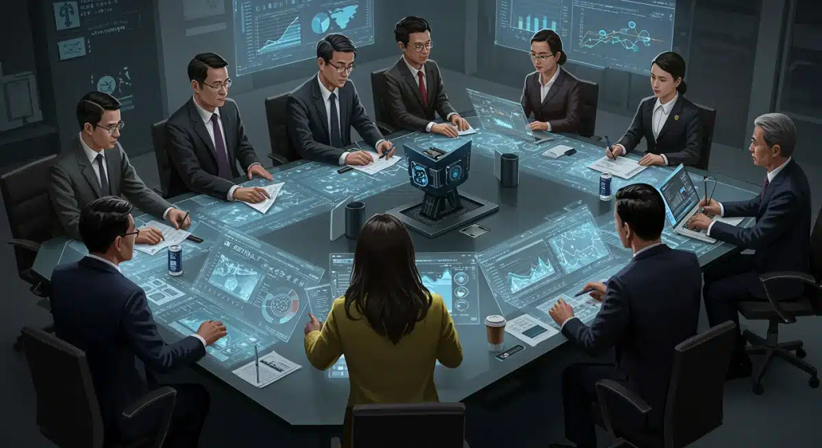 Stakeholders discussing AI regulations and policy development in the US.