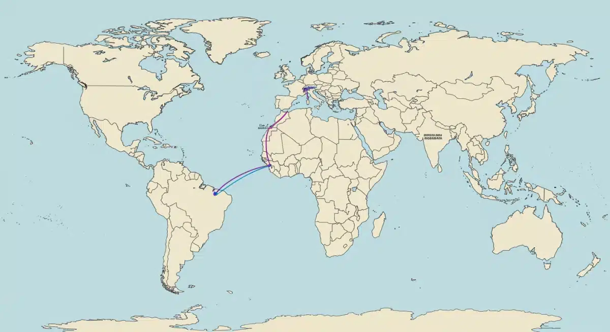 Geopolitical map showing BRICS expansion and strategic partnerships.