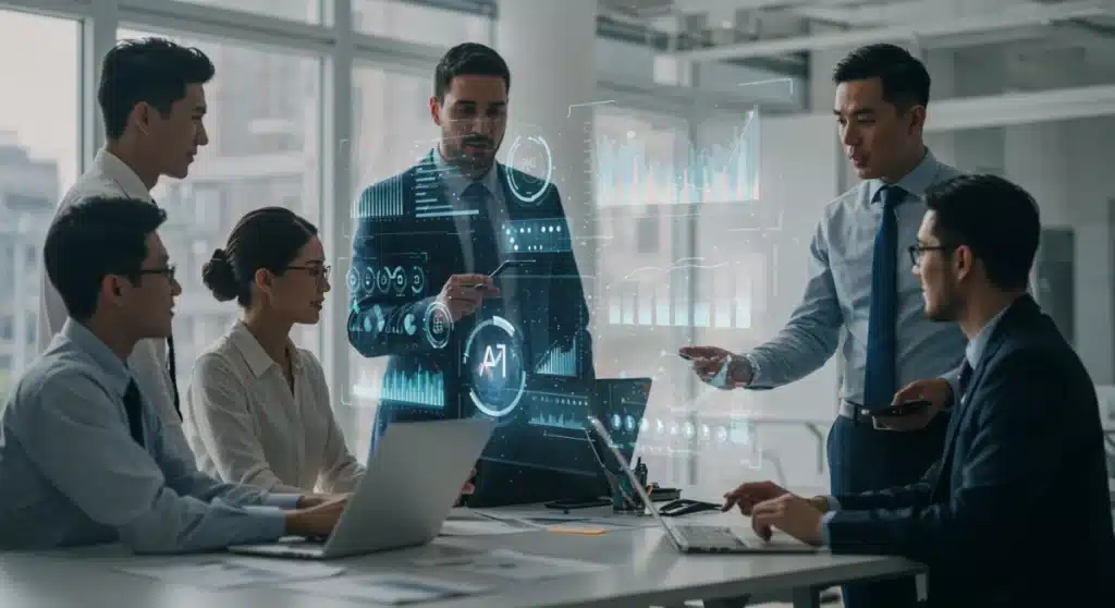 AI for U.S. Business: 20% Productivity Boost by Mid-2025