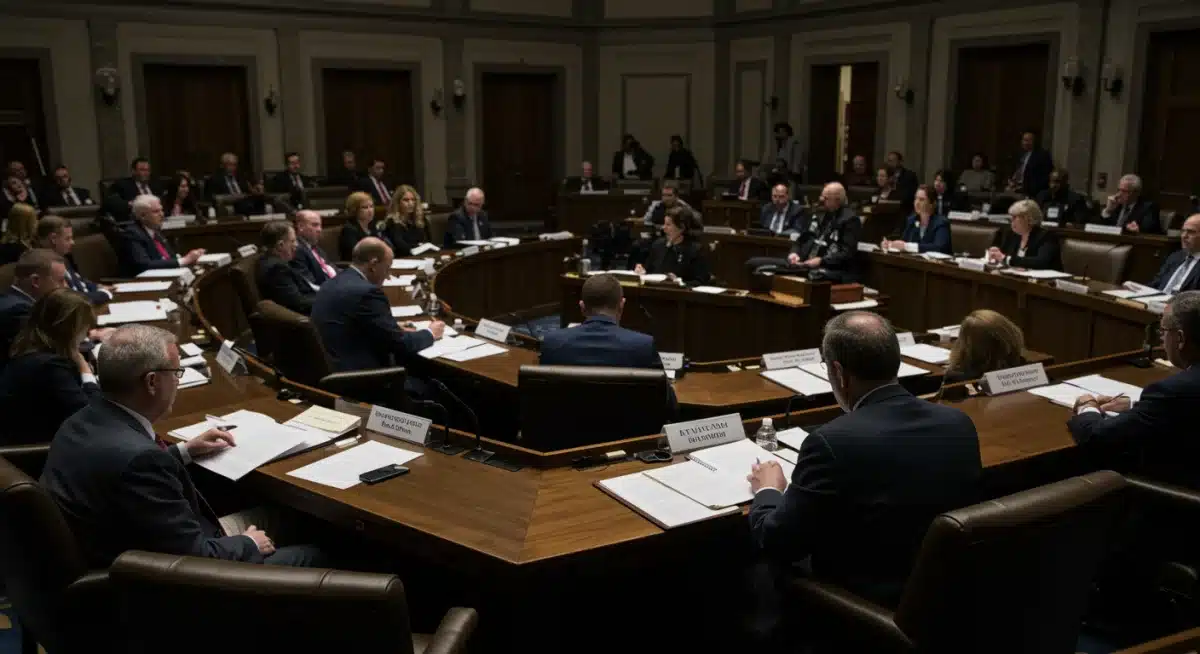 US Congress debate on key legislation, a snapshot of political intensity.