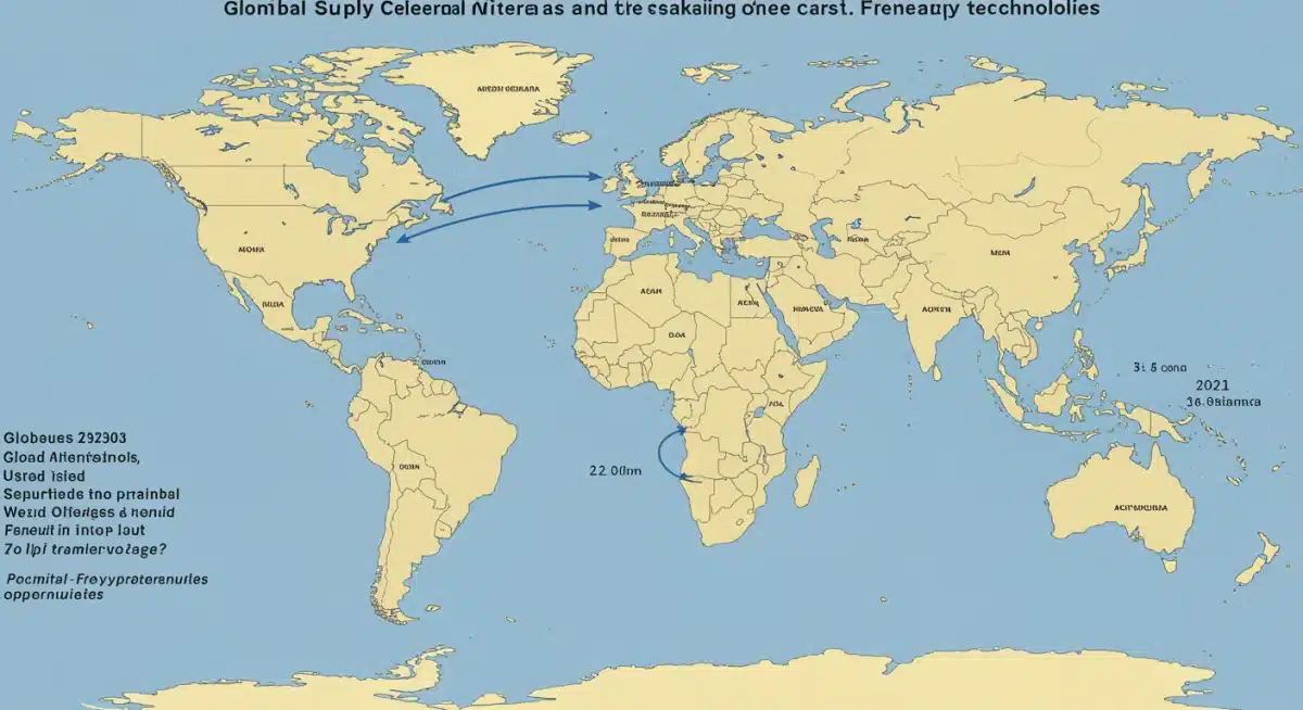 Global supply chains for critical minerals and US position