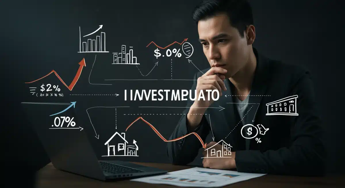 Diversified investment portfolio with stocks, bonds, and real estate, illustrating potential tax impacts.