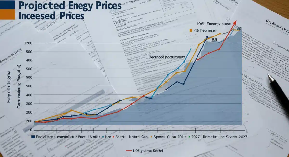 Projected 10% rise in U.S. energy prices due to new climate policies, illustrating economic trends.
