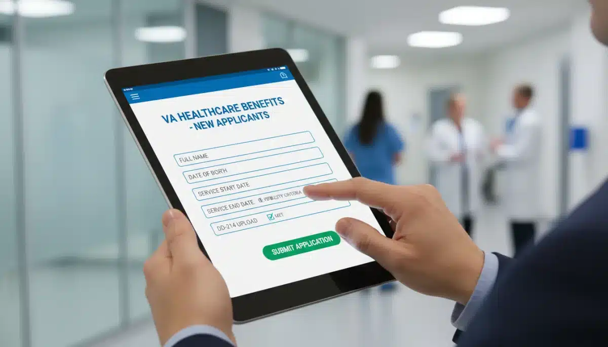 Digital application for new VA healthcare benefits