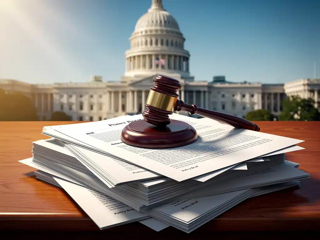 Legislative documents and policy papers on healthcare reform